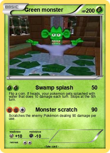 Pokemon Green monster