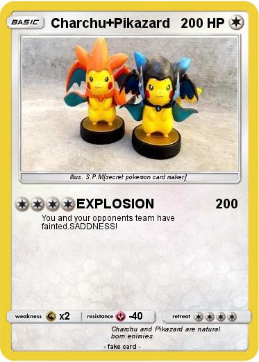 Pokemon Charchu+Pikazard