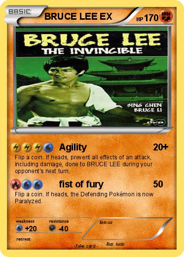 Pokemon BRUCE LEE EX