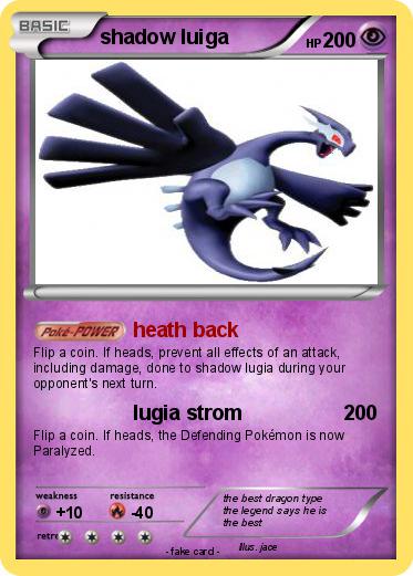Pokemon shadow luiga
