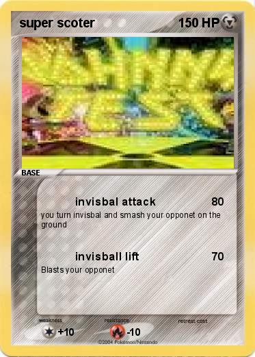 Pokemon super scoter