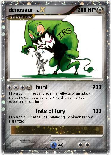 Pokemon denosaur