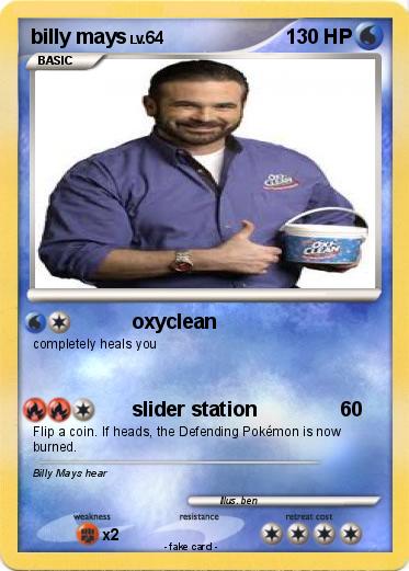 Pokemon billy mays
