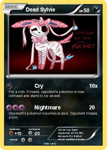 Pokemon Dead Sylvie