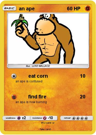 Pokemon an ape