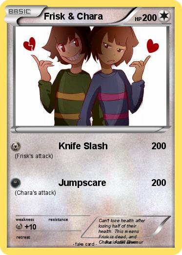 Pokemon Frisk & Chara