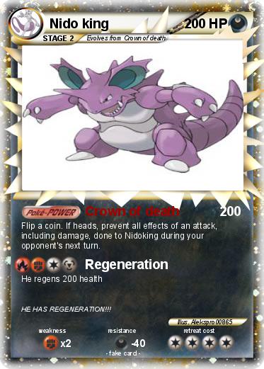 Pokemon Nido king