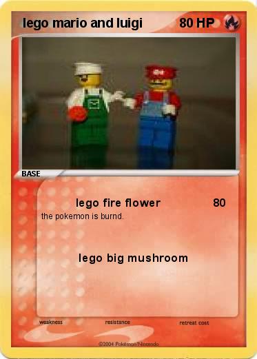 Pokemon  lego mario and luigi