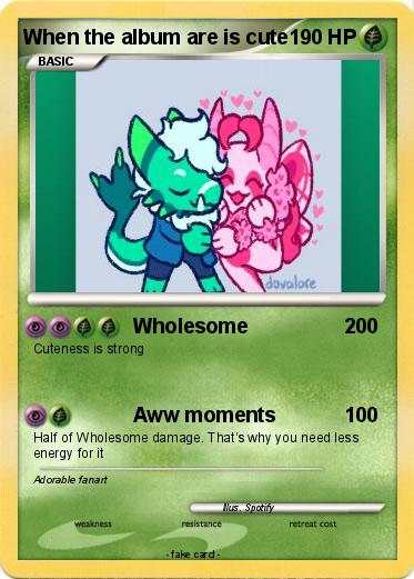 Pokemon When the album are is cute
