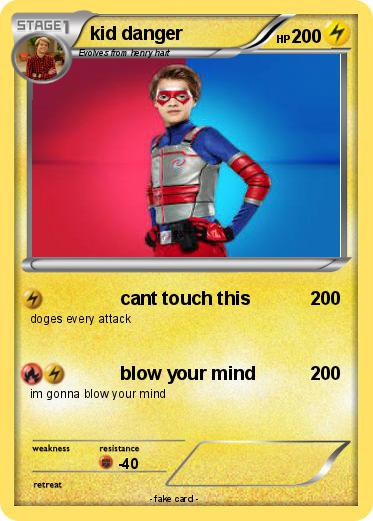 Pokemon kid danger