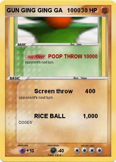 Pokemon GUN GING GING GA   1000