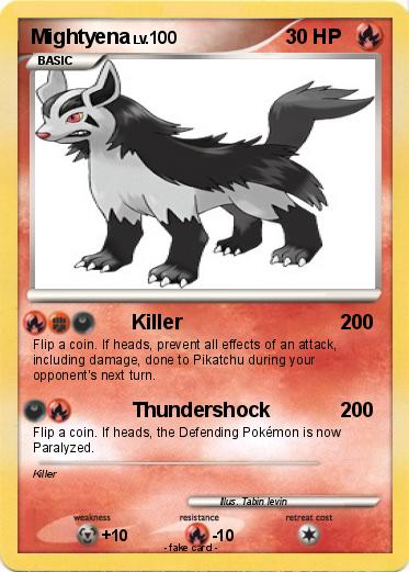 Pokemon Mightyena