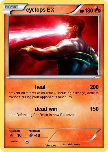 Pokemon cyclops EX