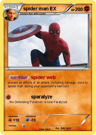 Pokemon spider man EX