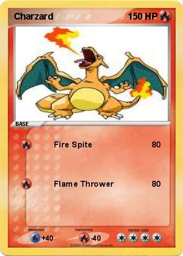 Pokemon Charzard