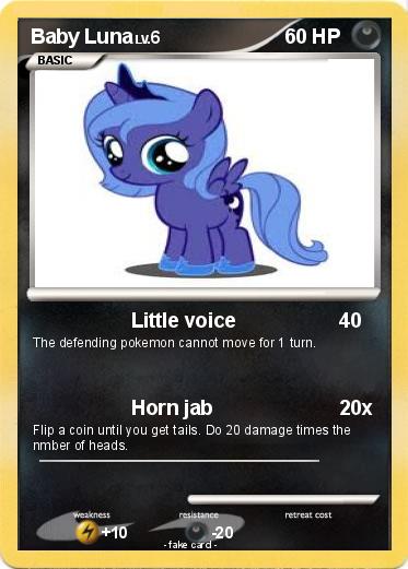 Pokemon Baby Luna