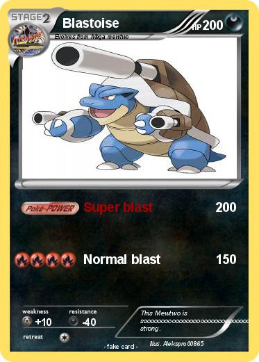 Pokemon Blastoise
