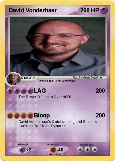 Pokemon David Vonderhaar