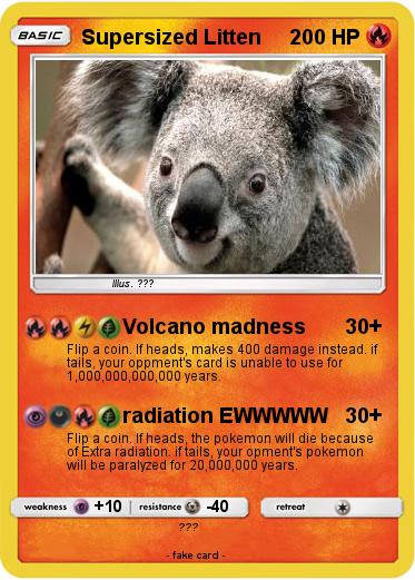 Pokemon Supersized Litten