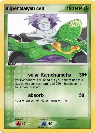 Pokemon Super Saiyan cell