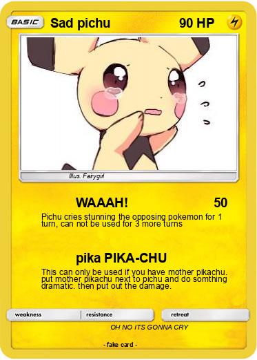 Pokemon Sad pichu