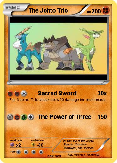 Pokemon The Johto Trio