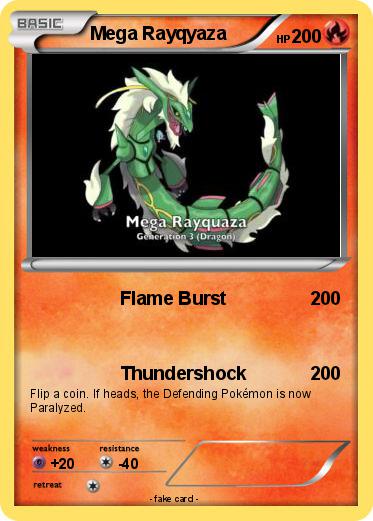 Pokemon Mega Rayqyaza