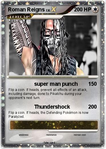 Pokemon Roman Reigns