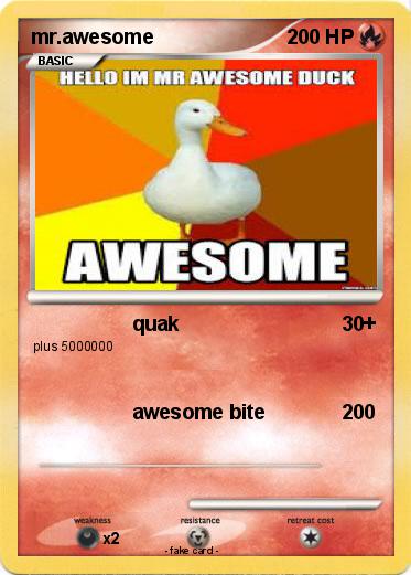 Pokemon mr.awesome