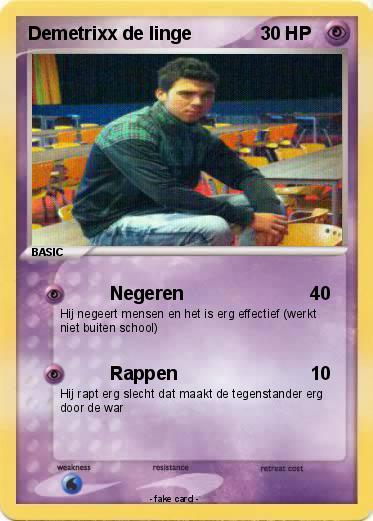 Pokemon Demetrixx de linge