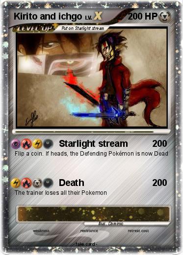 Pokemon Kirito and ichgo