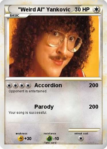 Pokemon "Weird Al" Yankovic