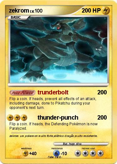 Pokemon zekrom