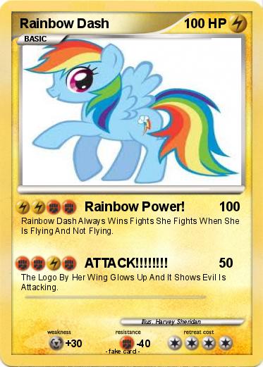 Pokemon Rainbow Dash