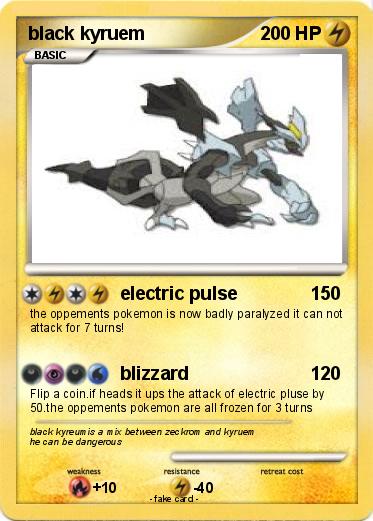 Pokemon black kyruem
