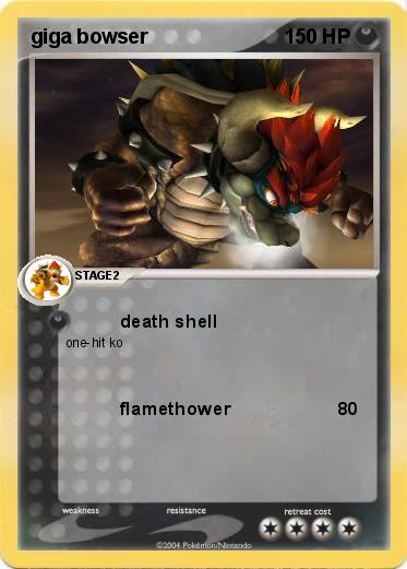 Pokemon giga bowser