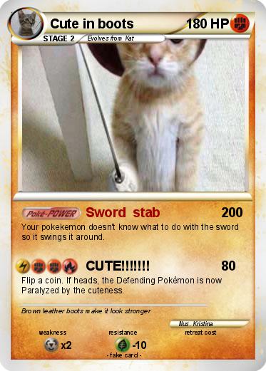 Pokemon Cute in boots