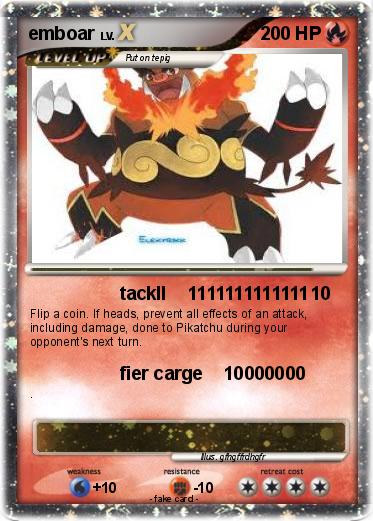 Pokemon emboar