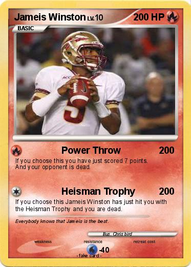 Pokemon Jameis Winston