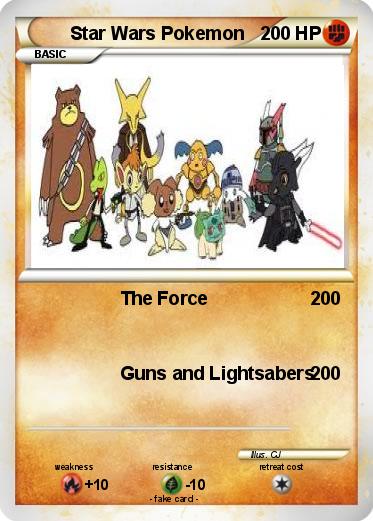 Pokemon Star Wars Pokemon
