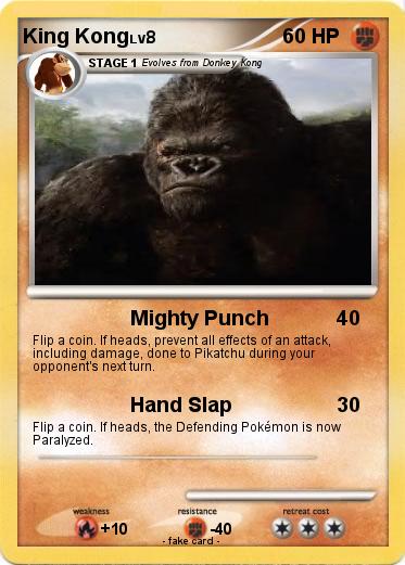 Pokemon King Kong