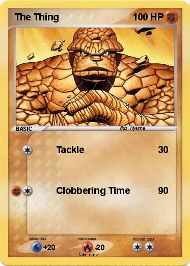 Pokemon The Thing