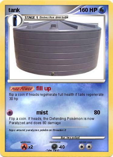 Pokemon tank