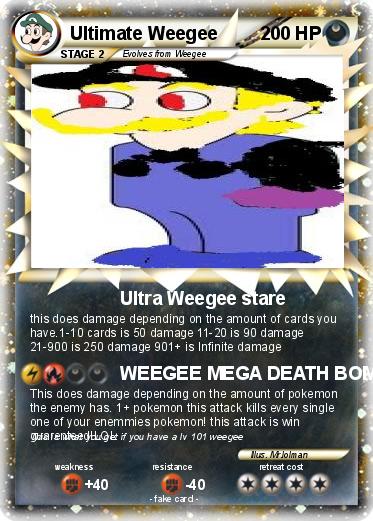 Pokemon Ultimate Weegee