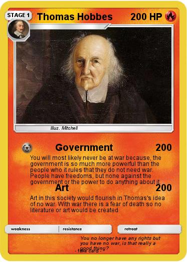 Pokemon Thomas Hobbes