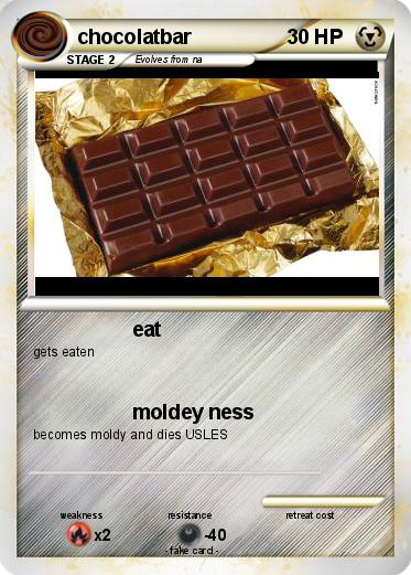 Pokemon chocolatbar