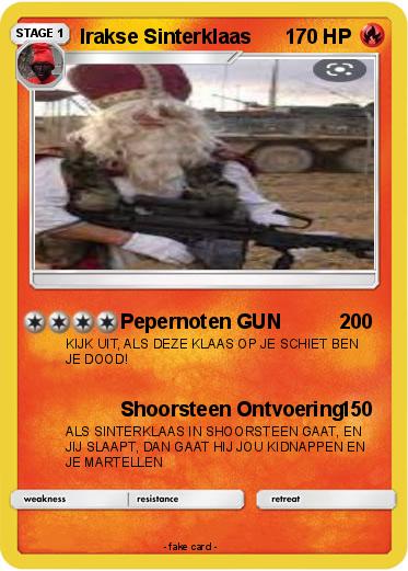 Pokemon Irakse Sinterklaas