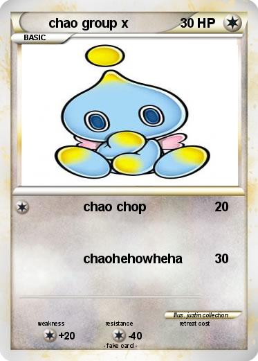 Pokemon chao group x