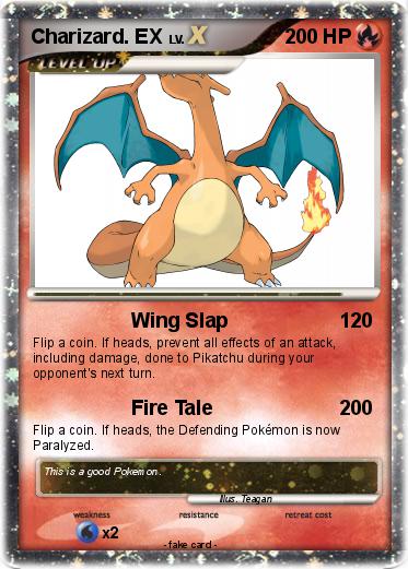 Pokemon Charizard. EX
