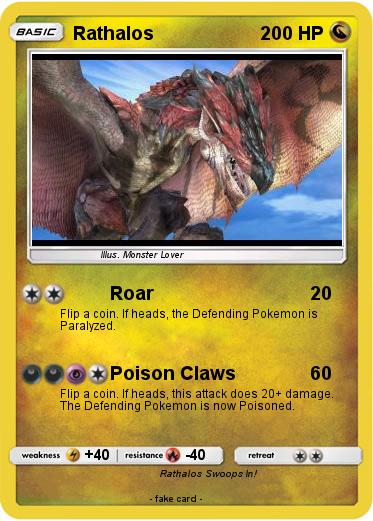 Pokemon Rathalos